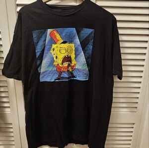 SpongeBob Shirt Black 2XL